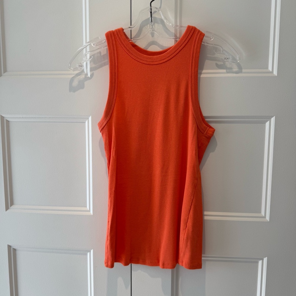 A NEW DAY Orange Sleeveless Women's Top - SIZE Medium